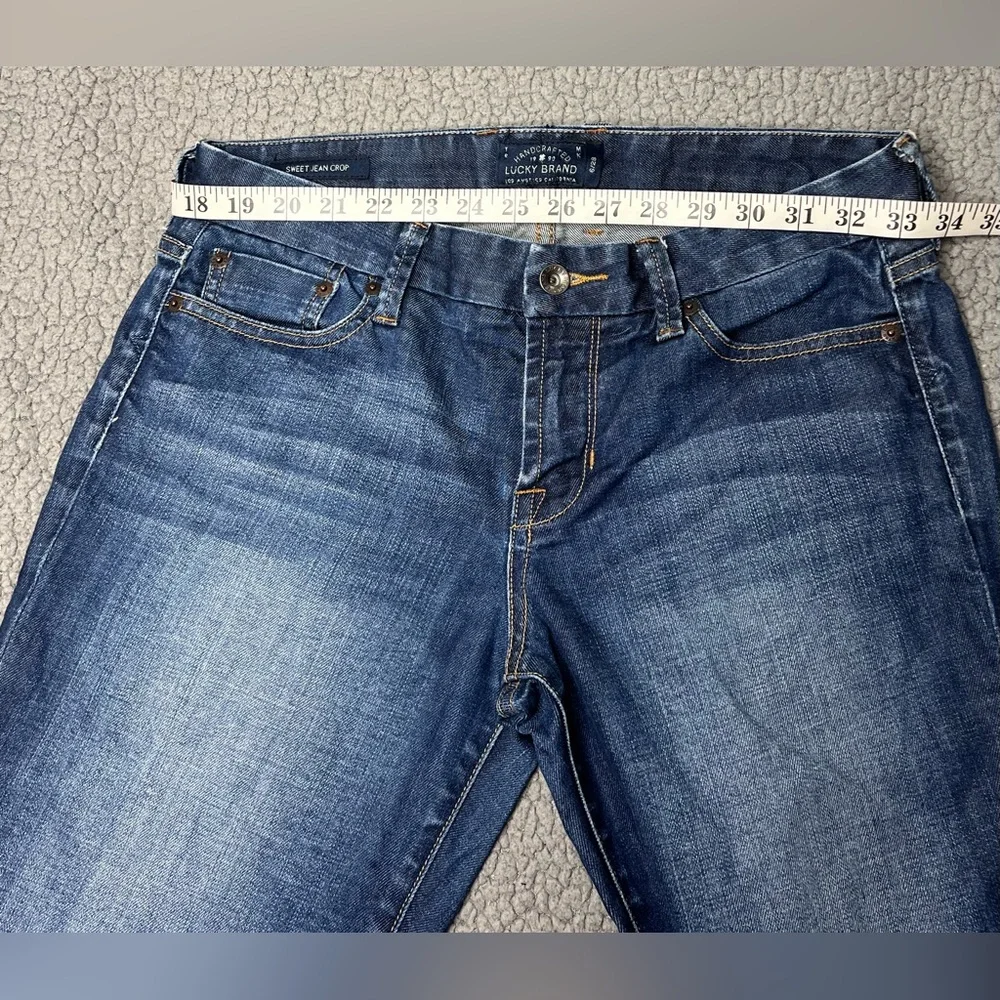 Lucky Brand Denim Jean Capris Womens Size 6/28 Sweet Jean Corp - Picture 3 of 9
